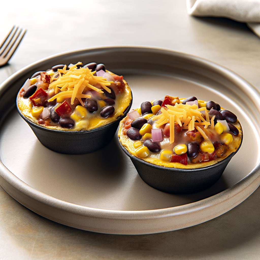 Southwest Egg & Veggie Breakfast Cups