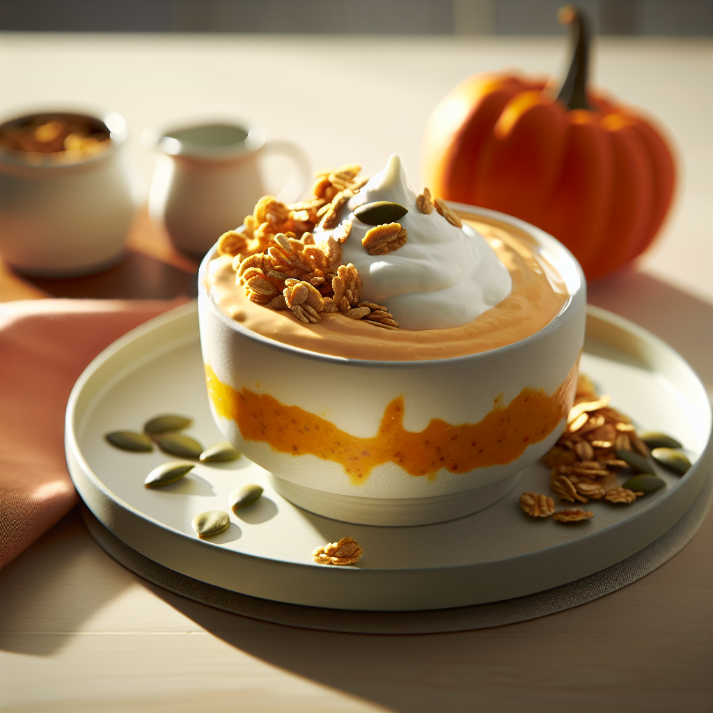 Egg-Free Pumpkin Pie Breakfast Parfait