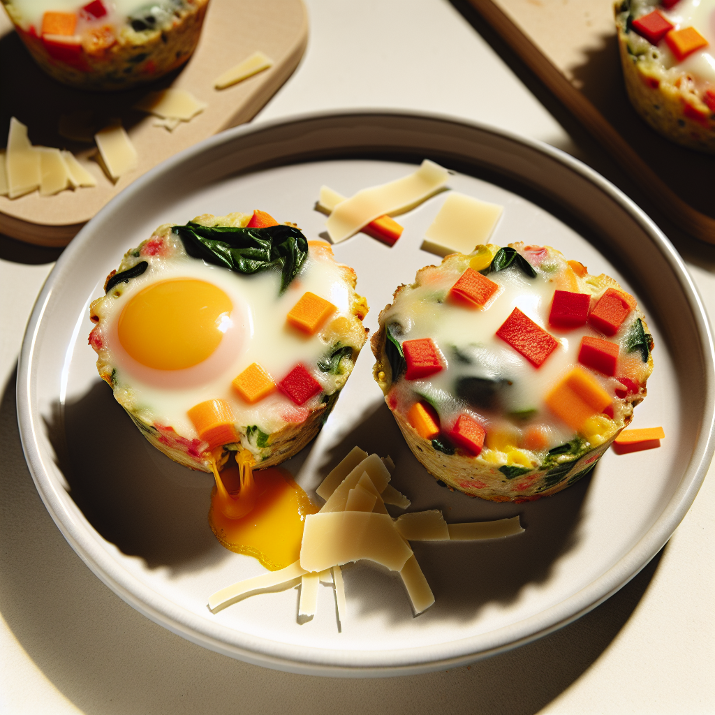Rainbow Veggie Egg Cups