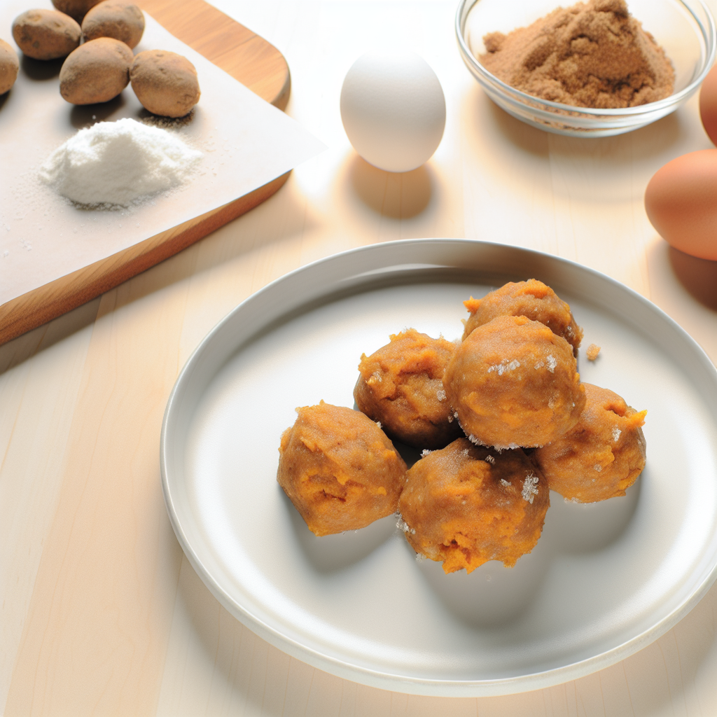 Soft Sweet Potato Snickerdoodle Bites