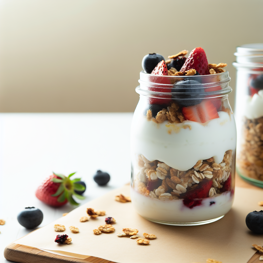 Allergy-Friendly Coconut Yogurt Parfait Jars