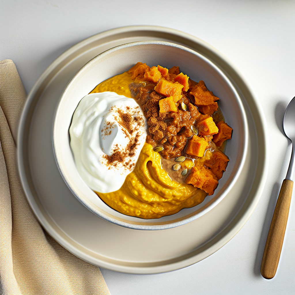 Spiced Pumpkin Protein Custards