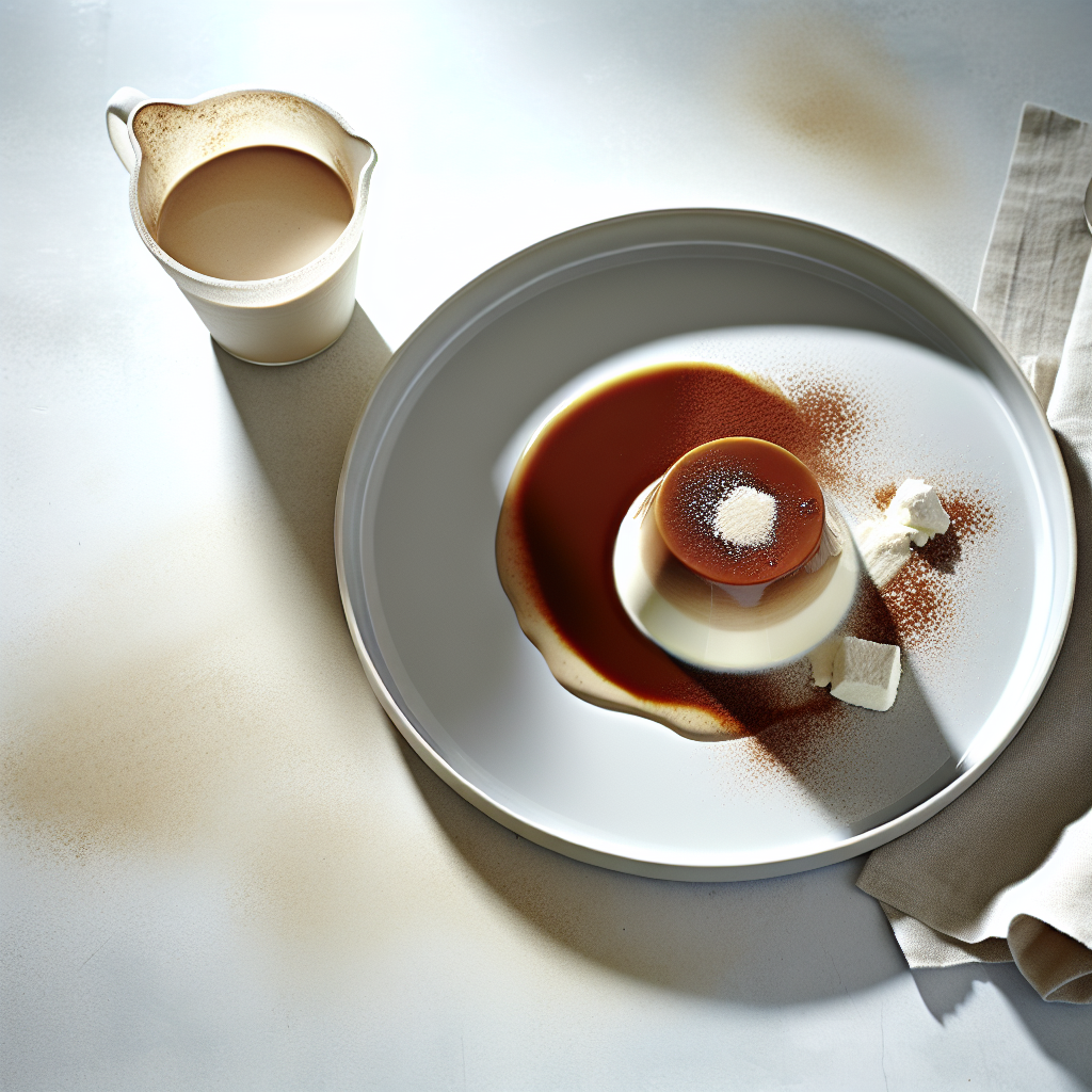 Espresso Protein Panna Cotta
