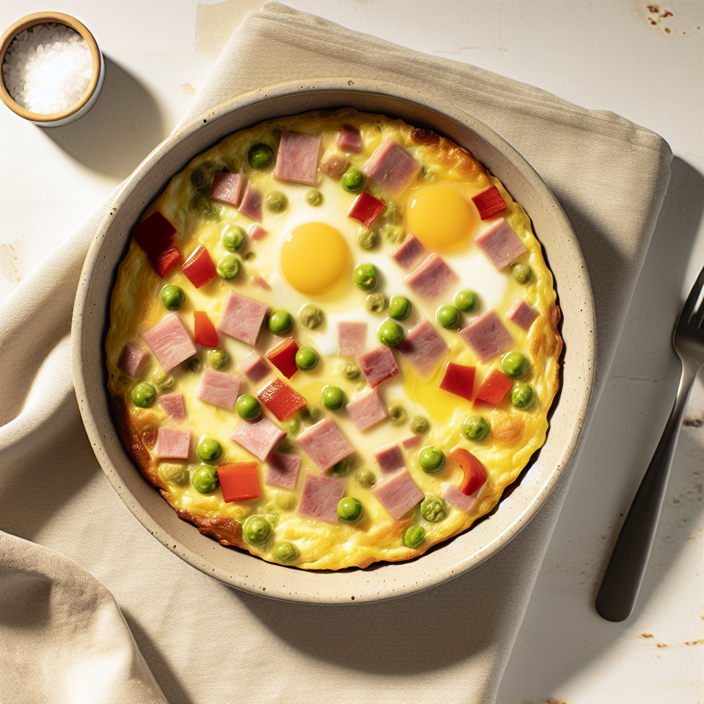 No-Fuss Ham & Veggie Instant Pot Frittata