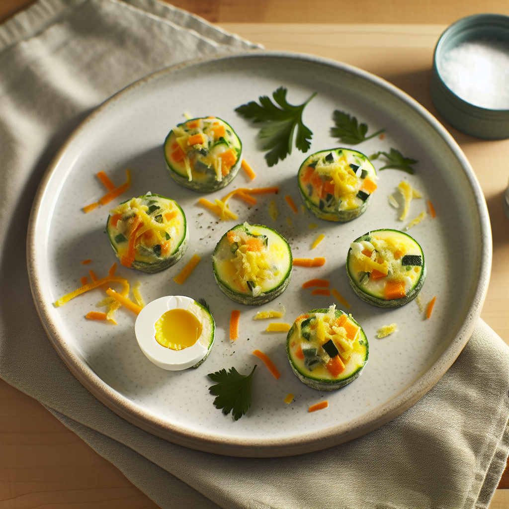 Budget Veggie Egg Bites with Shredded Carrots & Zucchini
