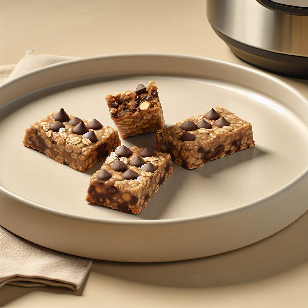 Instant Pot Budget Choco-Peanut Snack Bars