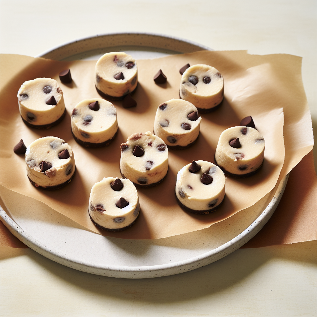 Speedy Budget Chocolate Chip Cheesecake Bites