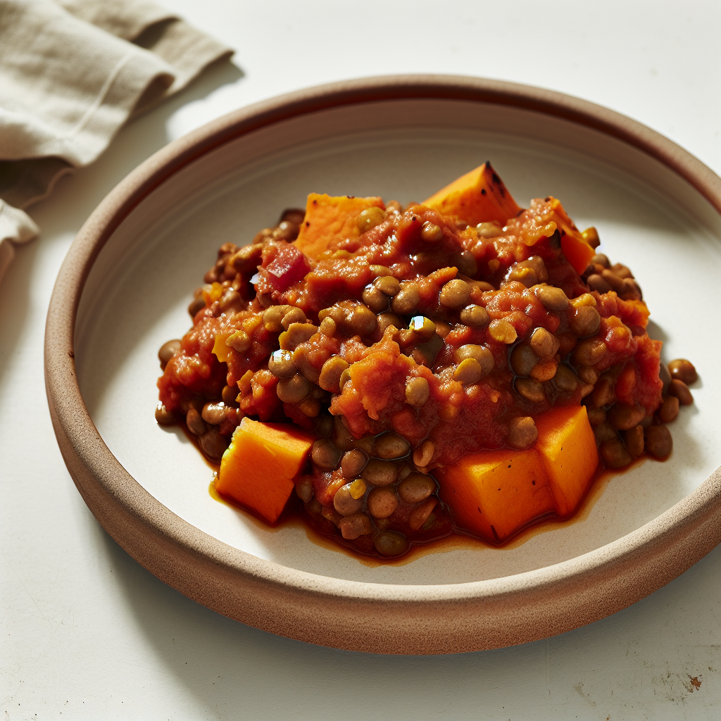 Sweet Potato & Lentil Sloppy Joes