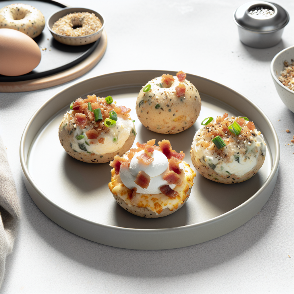 Everything Bagel Keto Breakfast Bombs