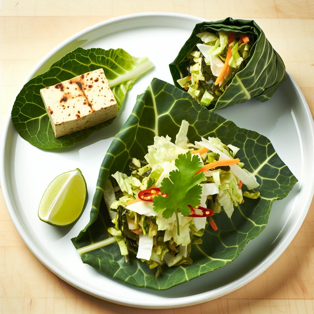 Chili-Lime Tofu & Slaw Crunch Wraps