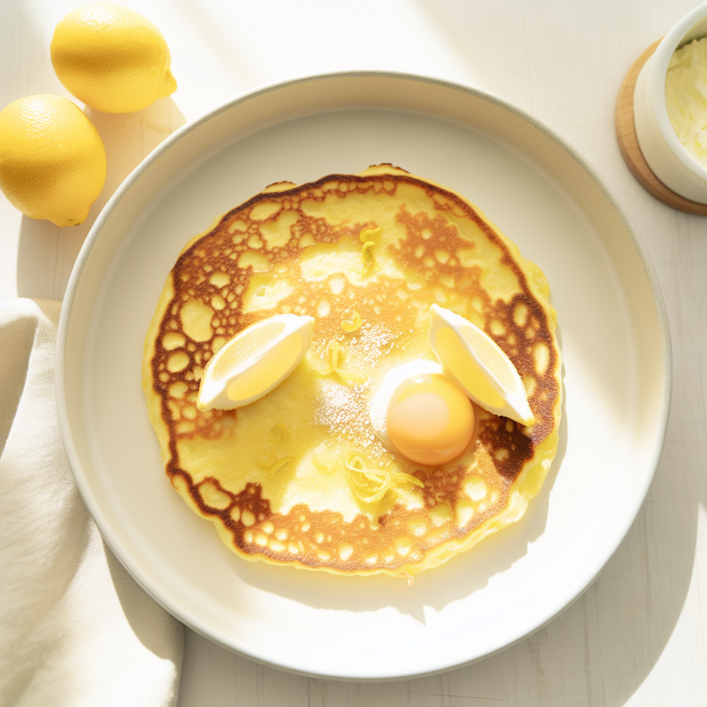 Lemon Ricotta One-Pot Breakfast Pancake