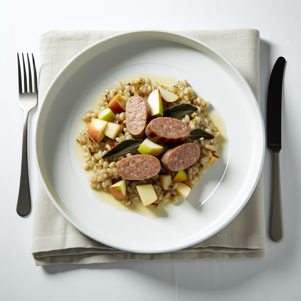 Sausage, Apple & Sage Breakfast Farro