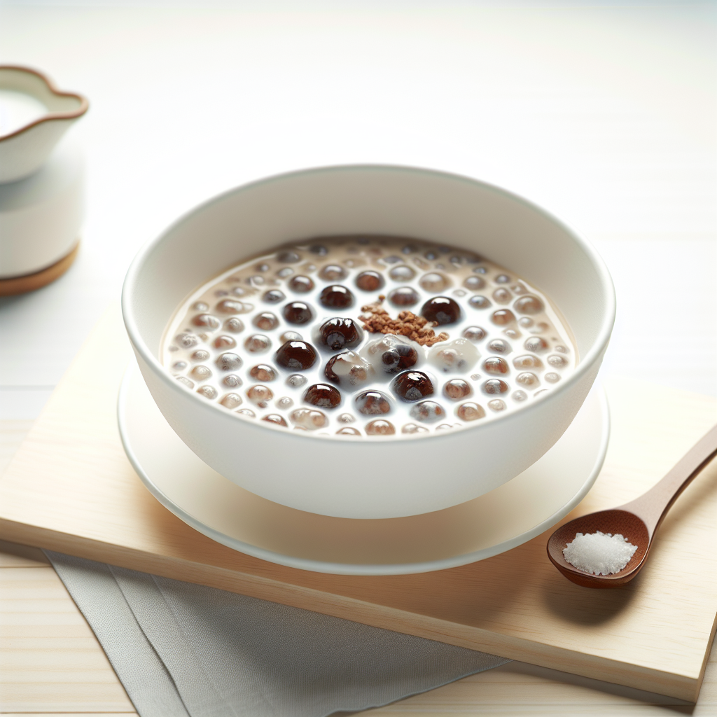 Vietnamese Coconut Coffee Tapioca
