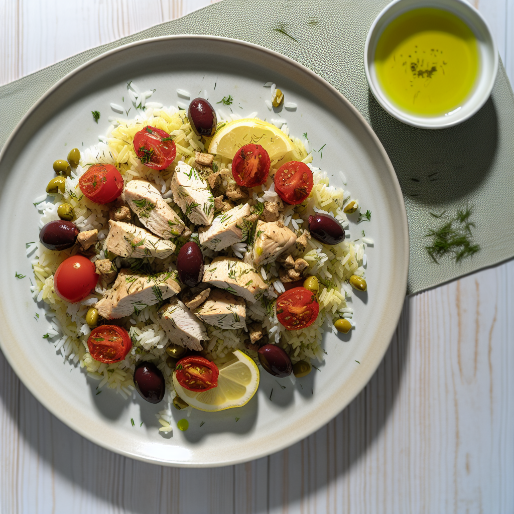 Greek Lemon-Dill Chicken & Rice