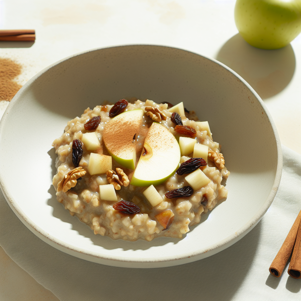 Cinnamon Apple Millet Breakfast Bake